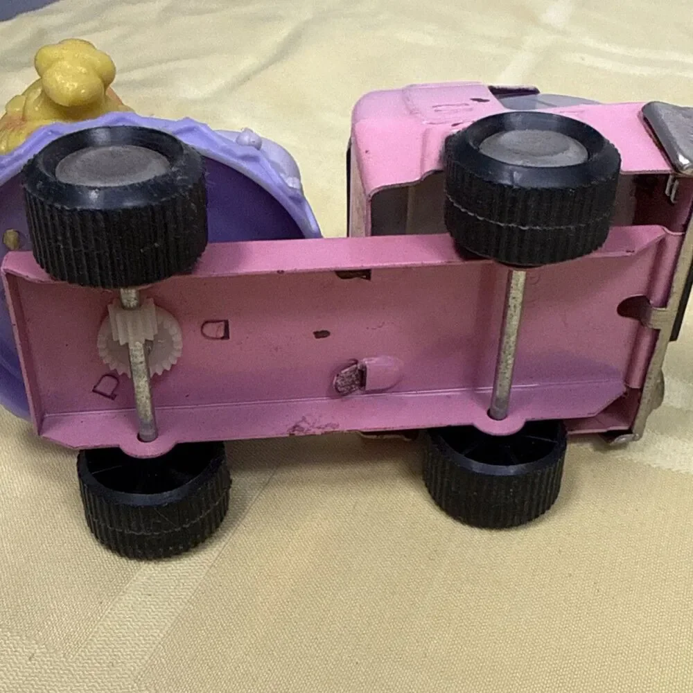 Buddy L Pressed Steel Brute Pink Merry Go Round Truck 4909 Pan Am Cargo Monkey - Picture 12 of 16